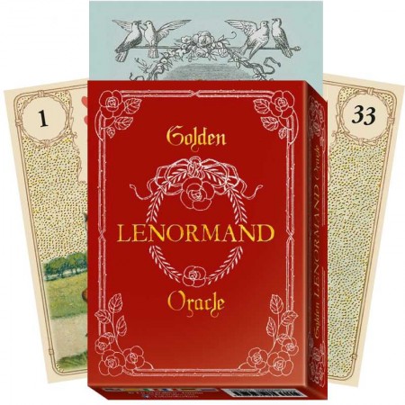 Golden Lenormand oracle kortos Lo Scarabeo